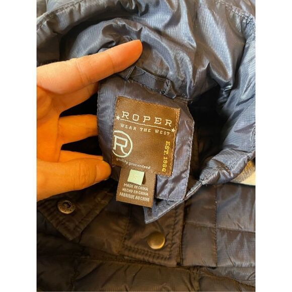 Roper womens‎ down filled puffer jacket size small - Picture 7 of 7